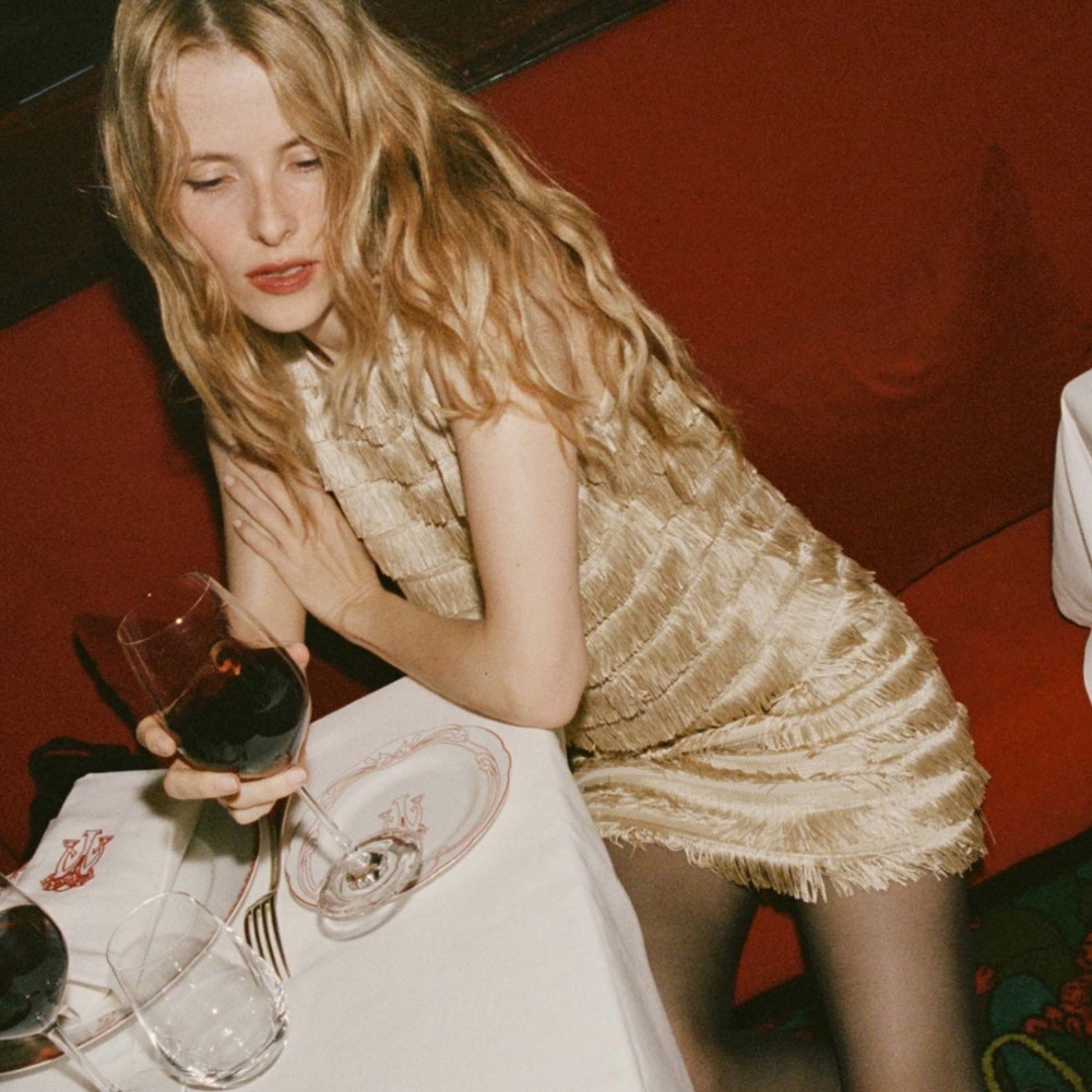 Doen Jubilee Dress in Vintage Pearl